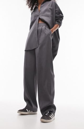 Slouch Straight Leg Trousers