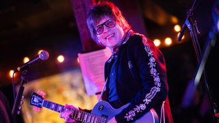 Rock and Roll Hall of Fame inductee Elliot Easton, founding member of The Cars, performs onstage with The Immediate Family at The Mint on February 13, 2024 in Los Angeles, California