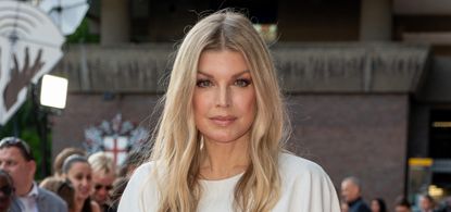 Fergie at the premiere of Too Much, London