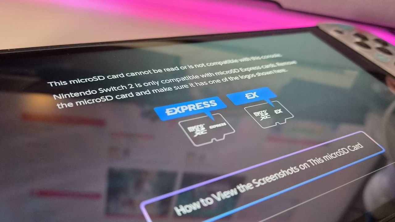 This $200 Switch 2 SD card gave up the ghost, but PNY's handy fix kept my precious game data intact