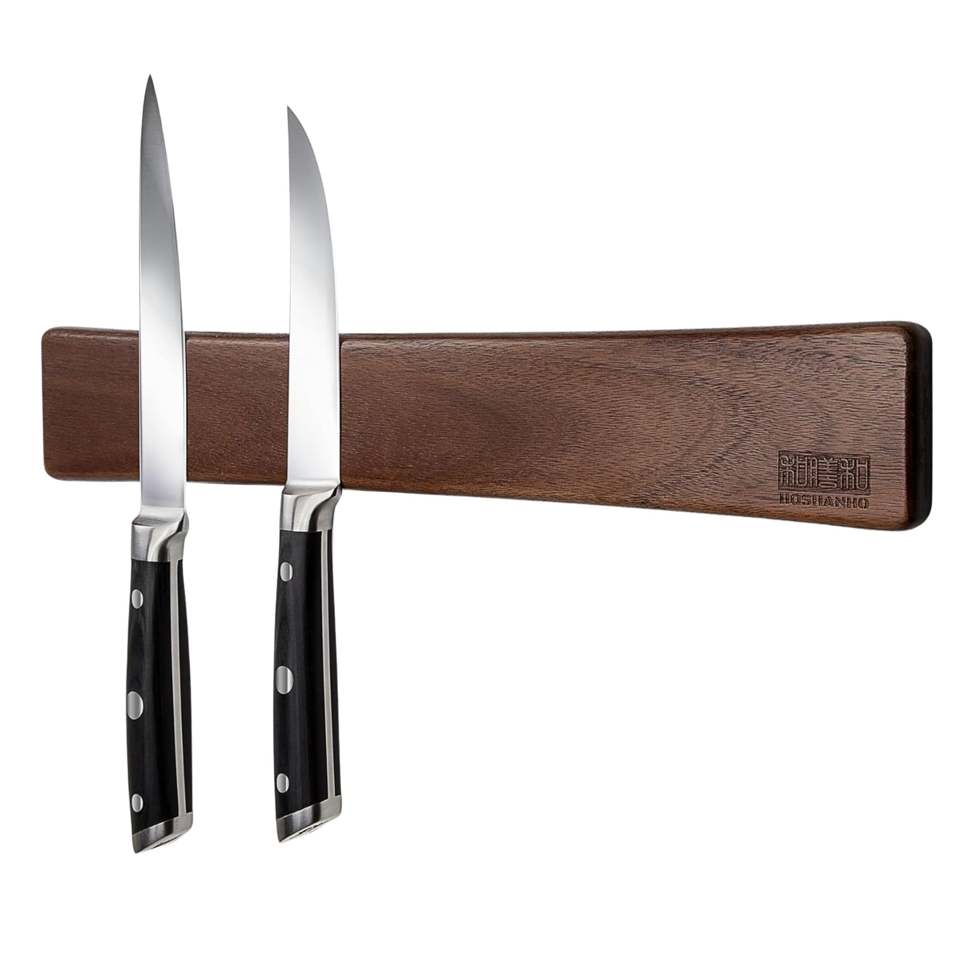 Hoshanho 16-Inch Acacia Wood Magnetic Knife Strip