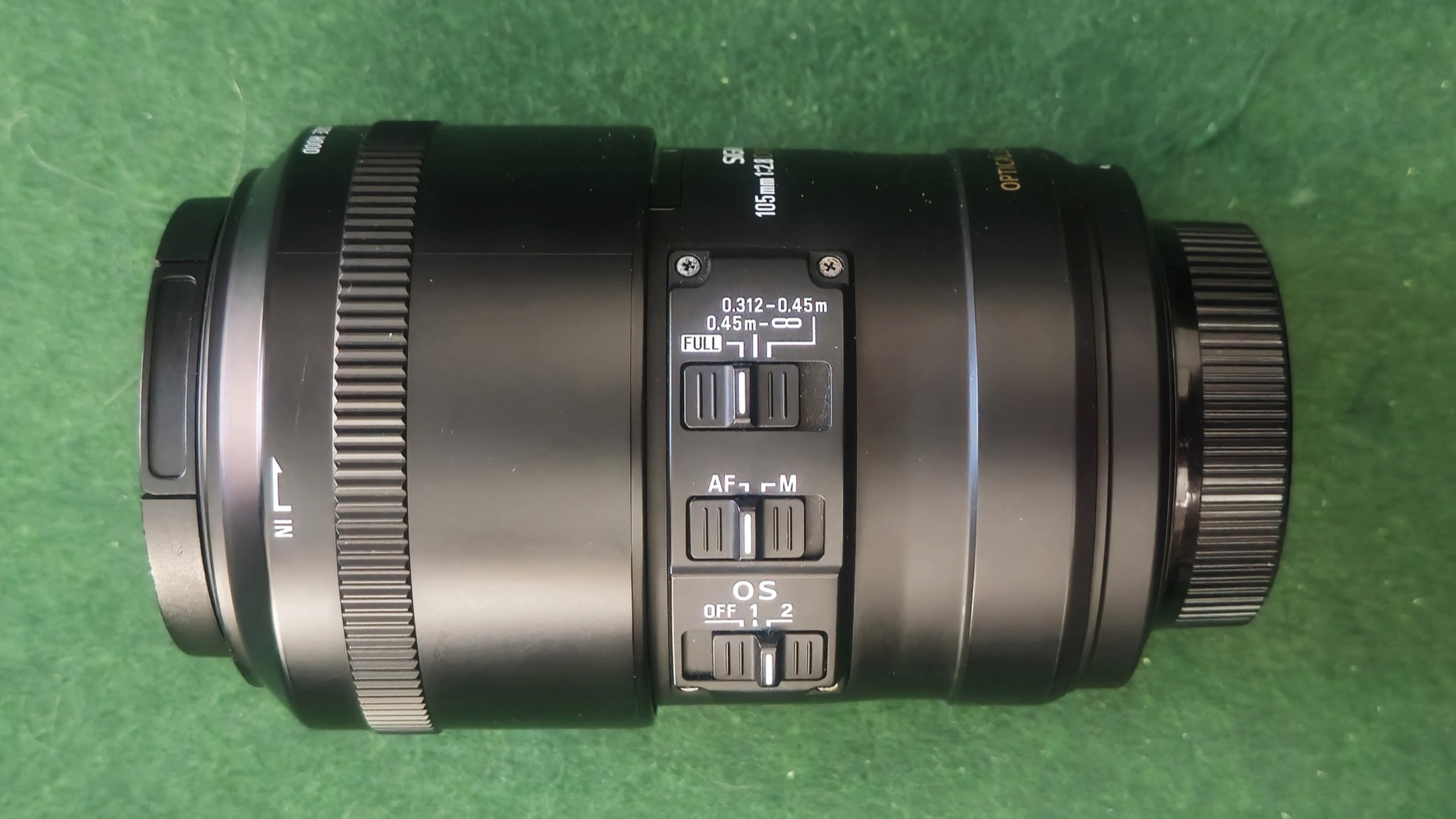 Focus close up with a macro lens or use a shorter focal length to include more items