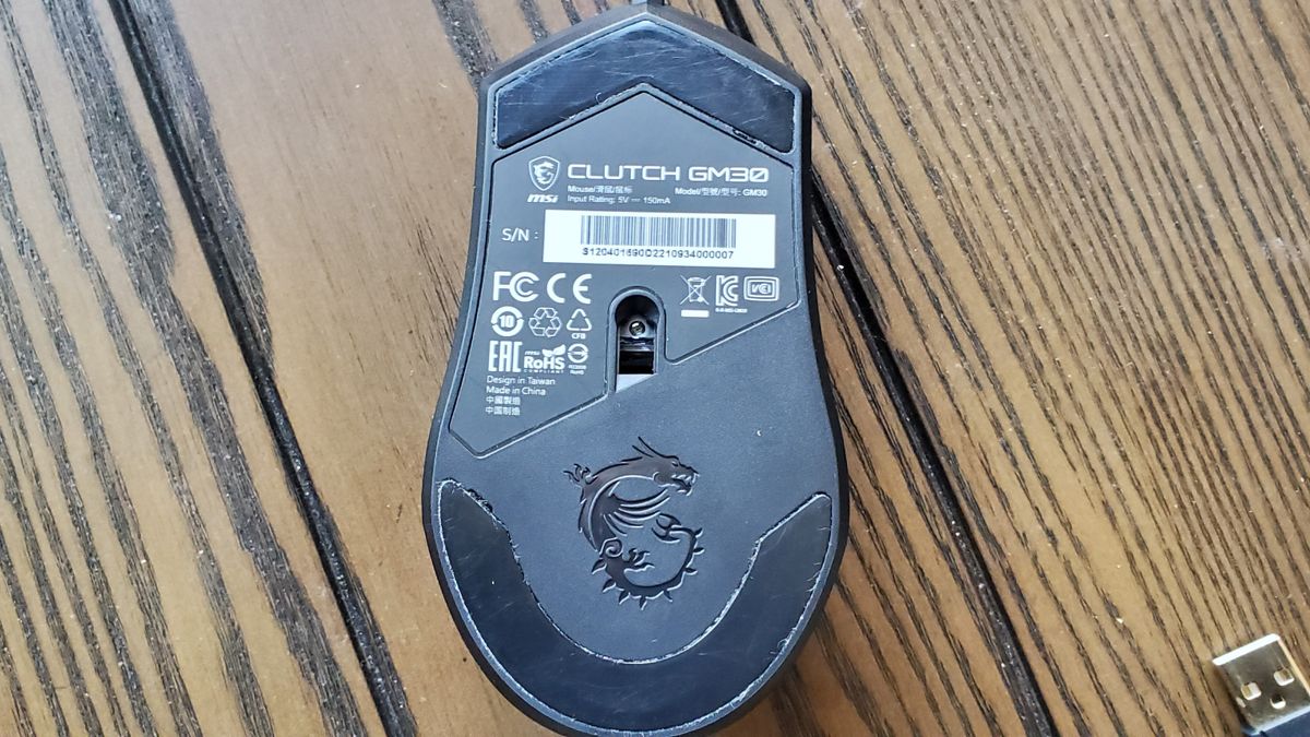 MSI Clutch GM30 Gaming Mouse Review Comfy RGB Pointer Tom's Hardware