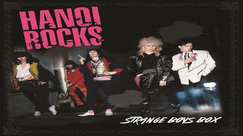 Cover Art for Hanoi Rocks- Strange Boys Box