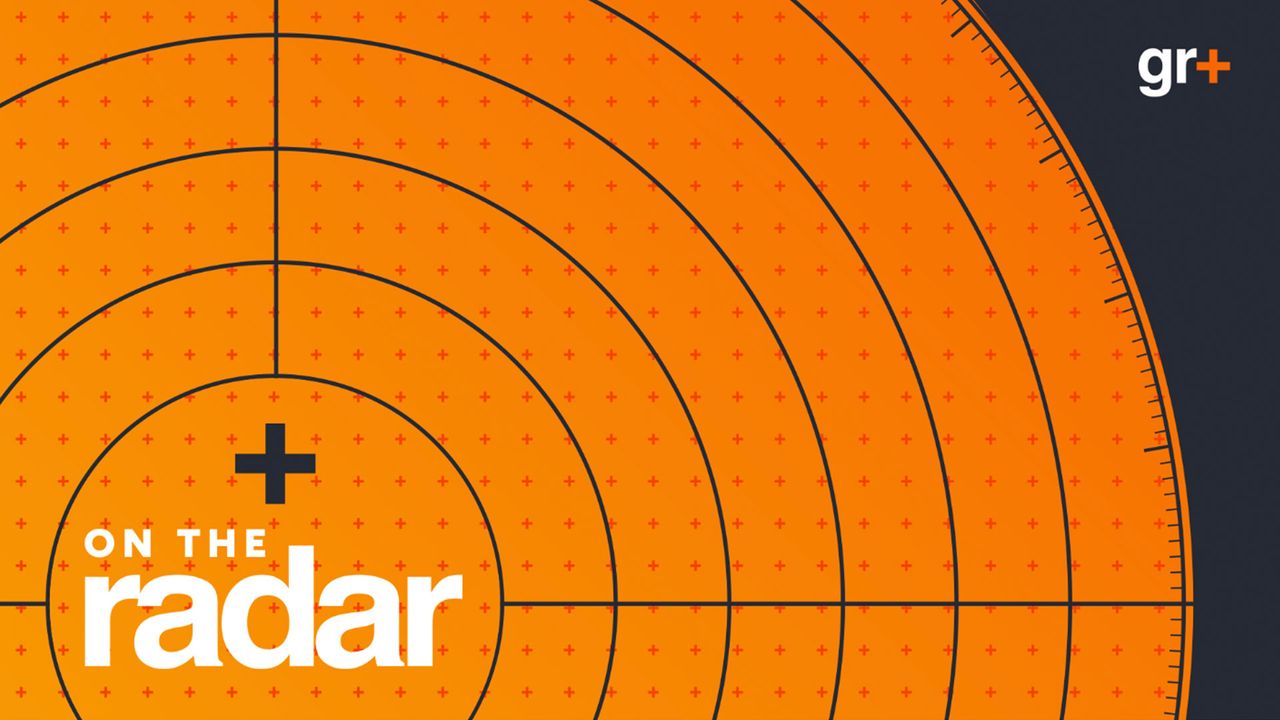 On the Radar logo from GamesRadar, with the words On the Radar in the centre of a target