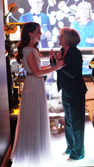 Emma Thompson with Kate Middleton
