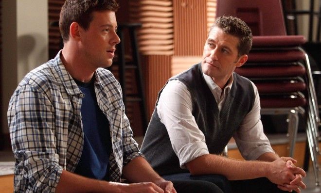 Cory Monteith and Matthew Morrison 