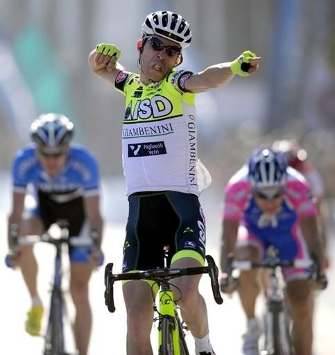 Giovanni Visconti (ISD) won stage 3 of the Tour of Turkey.