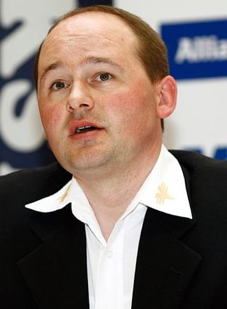 Volksbank team manager Thomas Kofler