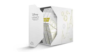 3 volume disney box set in white with gold accents