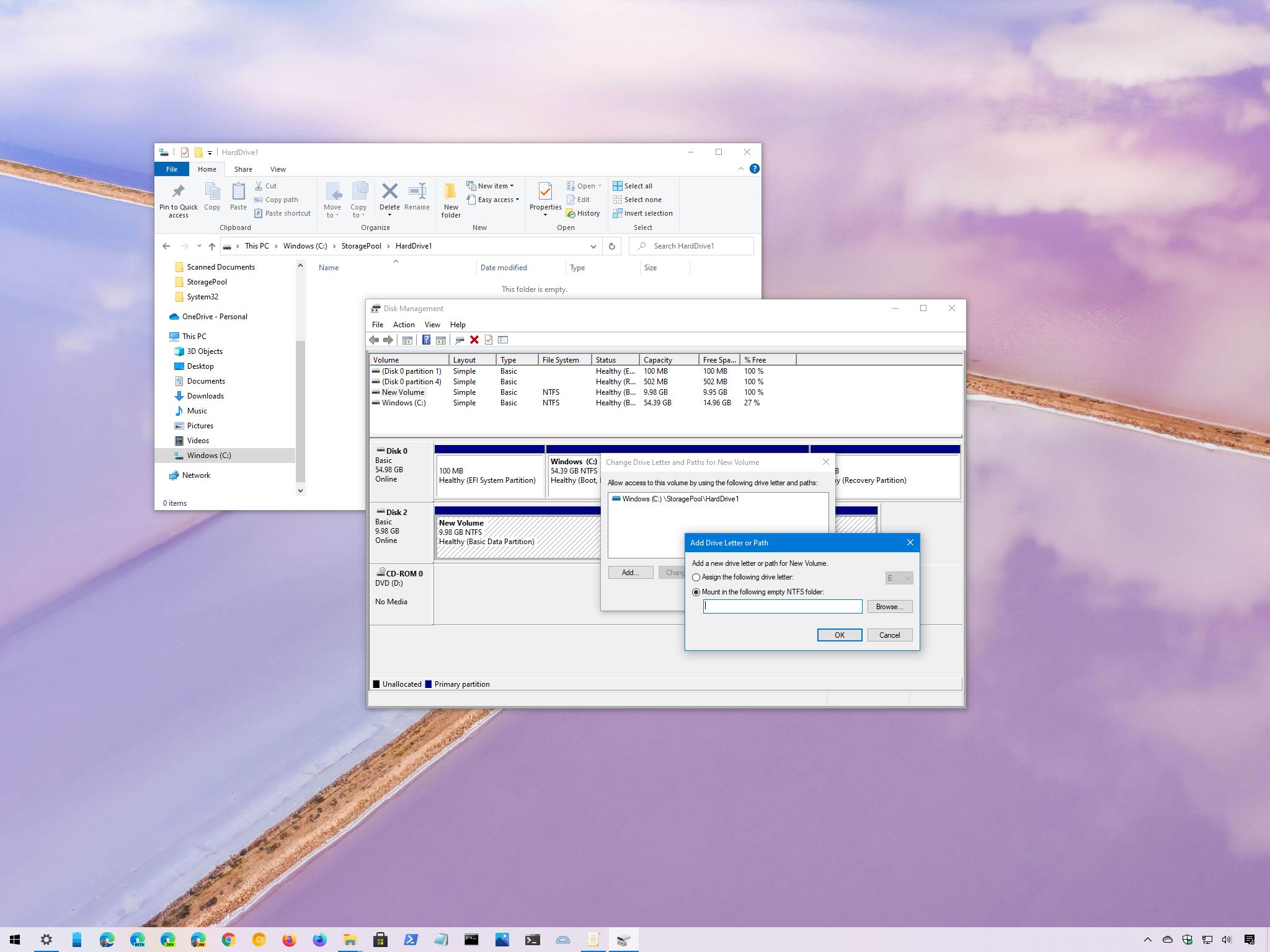 Skylight fængsel fødselsdag How to mount hard drive as folder on Windows 10 | Windows Central