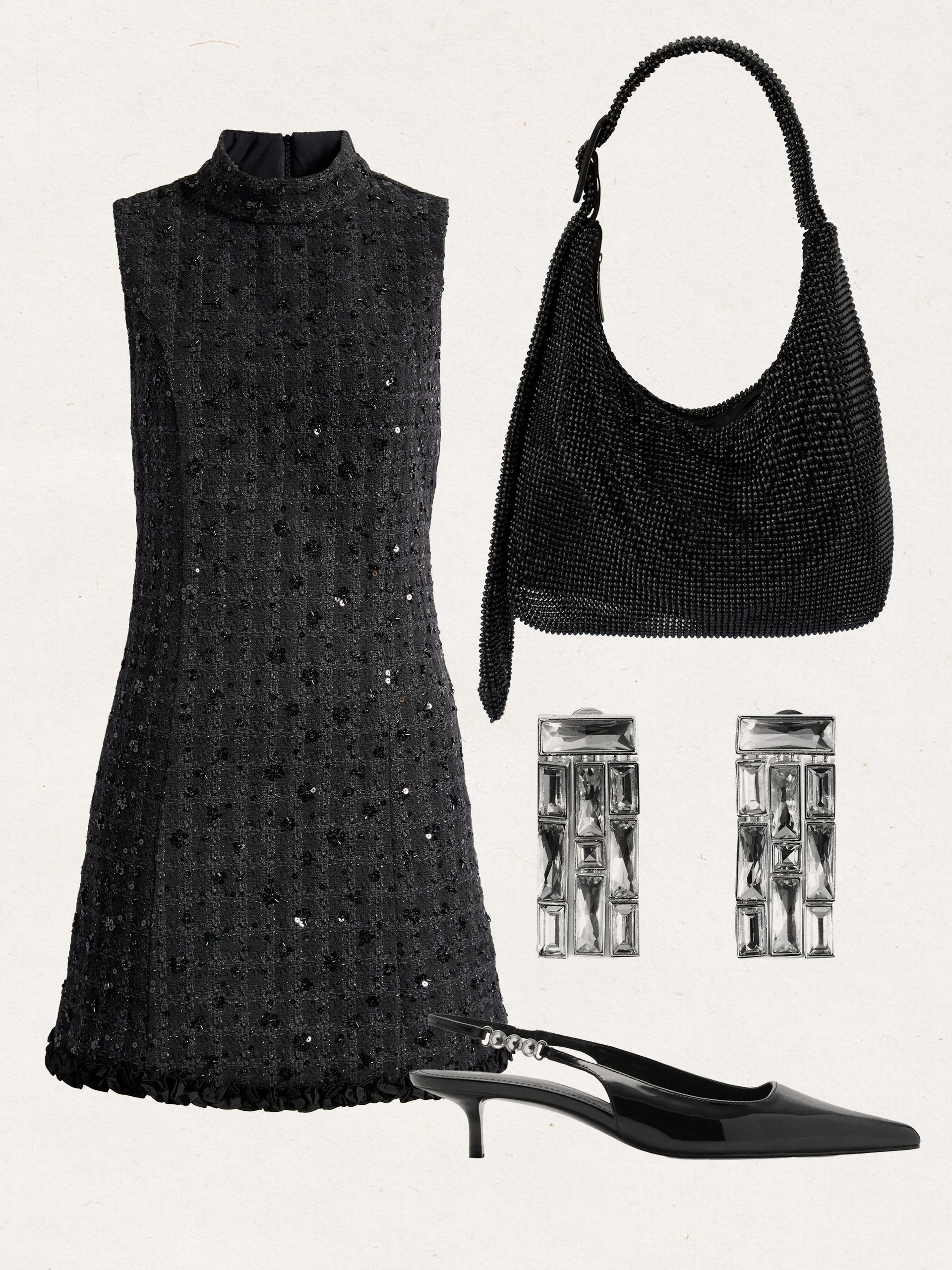 Black dress outfit
