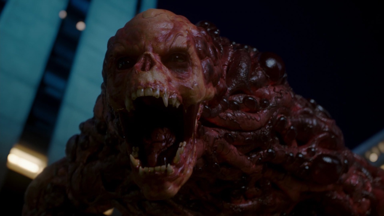 Ramsey Rosso in monstrous Bloodwork form on The Flash