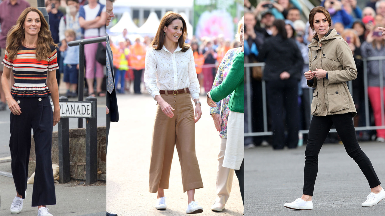 kate middleton&#039;s superga cotu sneakers