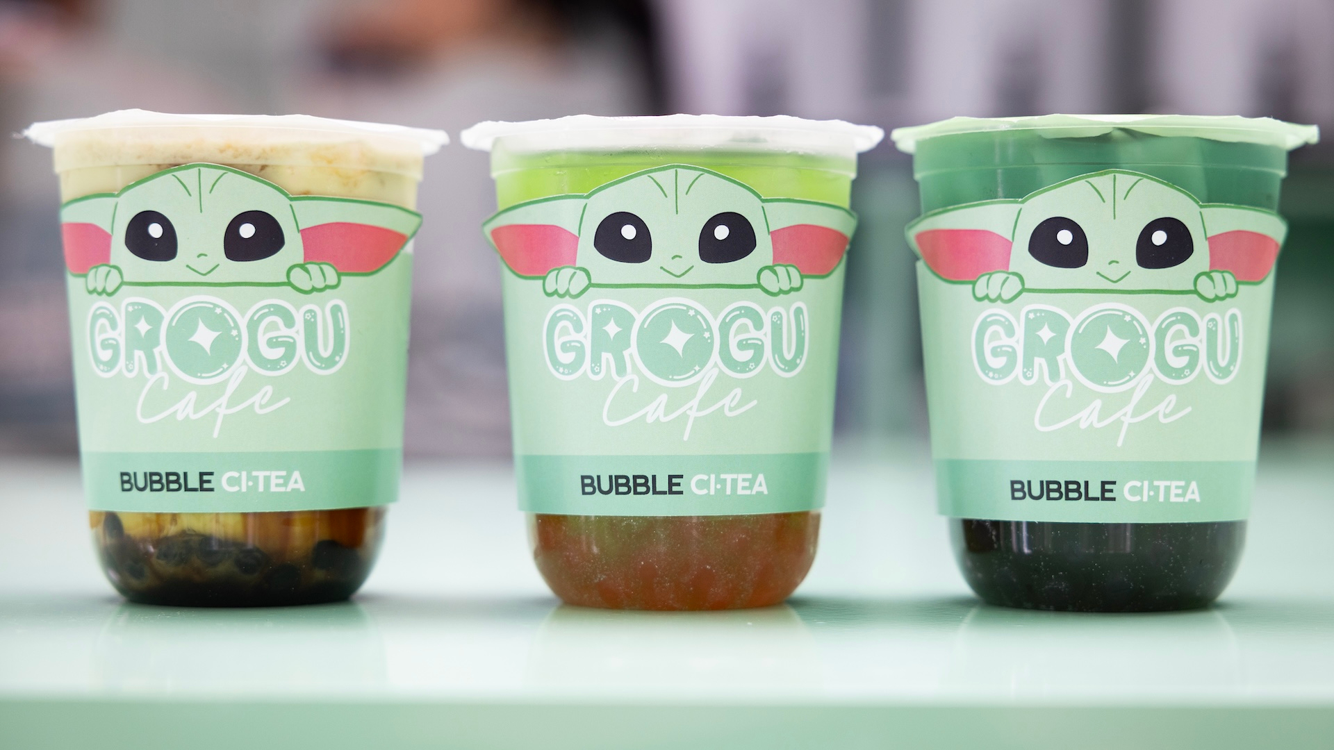 Grogu Cafe bubble tea