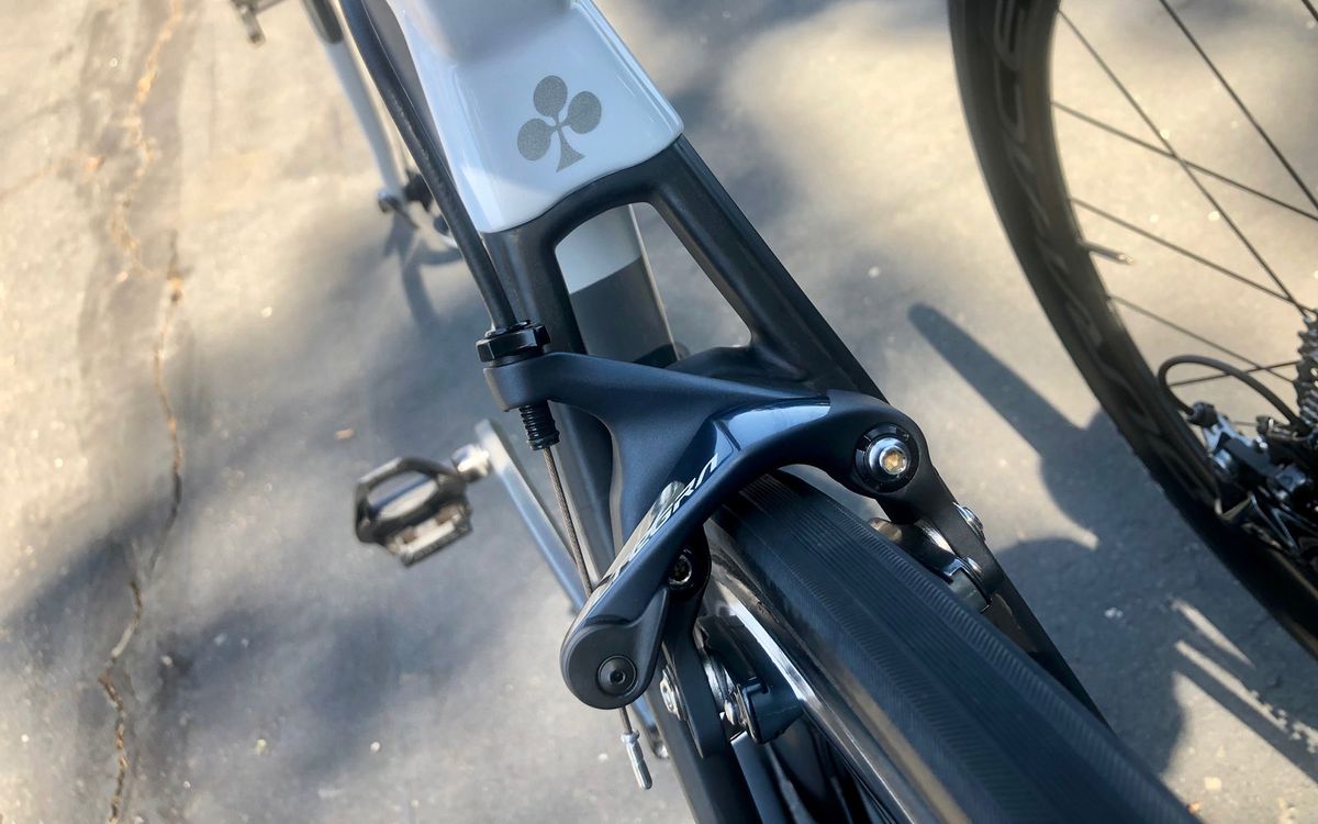 Team Novo Nordisk's Colnago C64 framesets are paired with Shimano Ultegra components