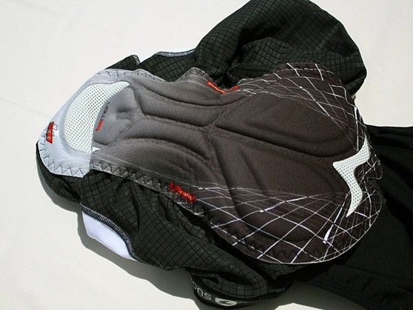 The new chamois is thinner and firmer-feeling and also adds vents at both ends.