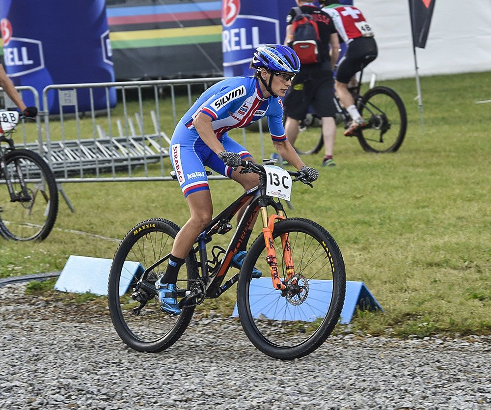 Czech Republic's Katerina Nash recorded the fastest lap for the women