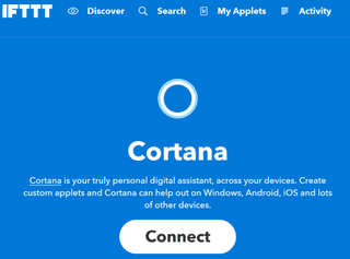 The IFTTT trigger service is coming to all Cortana users in early 2018. It's currently in beta testing.
