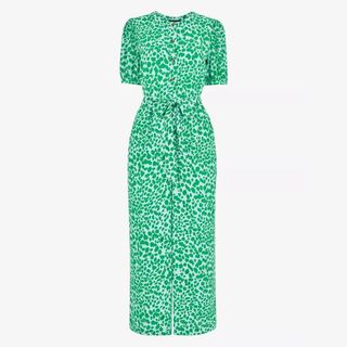 green leopard print jumpsuit 