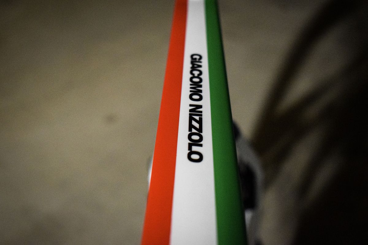 Giacomo Nizzolo's custom BMC Timemachine Road