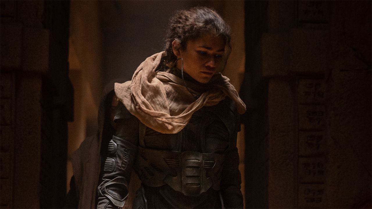 Zendaya como Chani en Dune: Parte 2