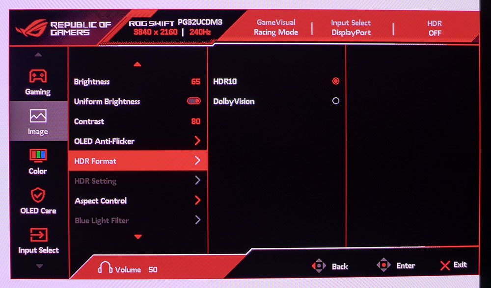 Asus ROG Swift PG32UCDM3