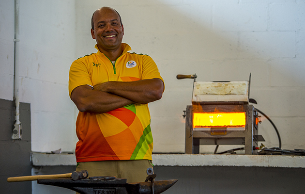 Luiz Tenorio &mdash; the man in charge of coordinating the farrier services for both the Olympic and Paralympic Games