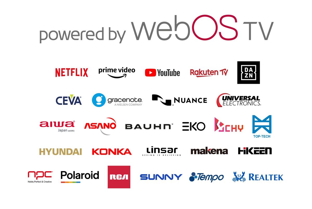 LG is licensing its webOS platform to other TV manufacturers