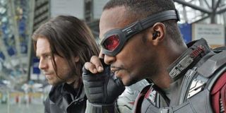 Falcon and Winter Soldier in Captain America: Civil War