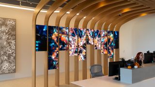 Ultra-Fine-Pitch LED Displays bring to life reception with stunning detail and vivid colors.