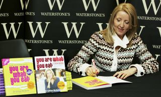 Gillian McKeith book signing You Are What You Eat