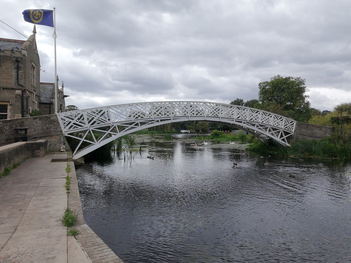 Photo of bridge taken with the DJI Neo