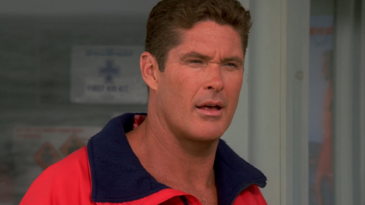 David Hasselhoff in Baywatch
