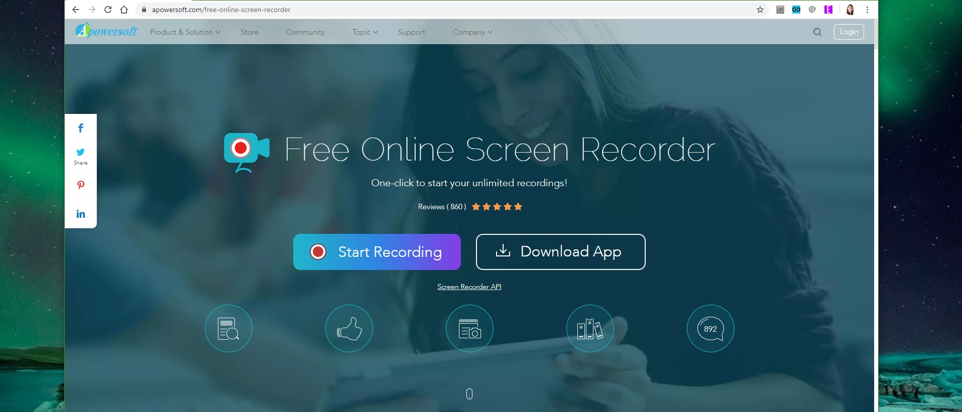 Apowersoft Screen Recorder 2018