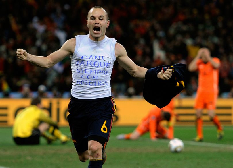 It's hard to describe scoring the winner in the World Cup final. The ball came to me, I controlled it, and time stopped. It was like slow motion. I heard silence': Andres Iniesta recalls scoring winner for Spain against the Netherlands in 2010
