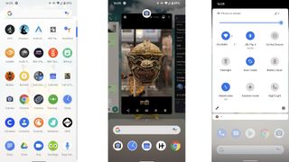 Google Pixel 4 screenshots