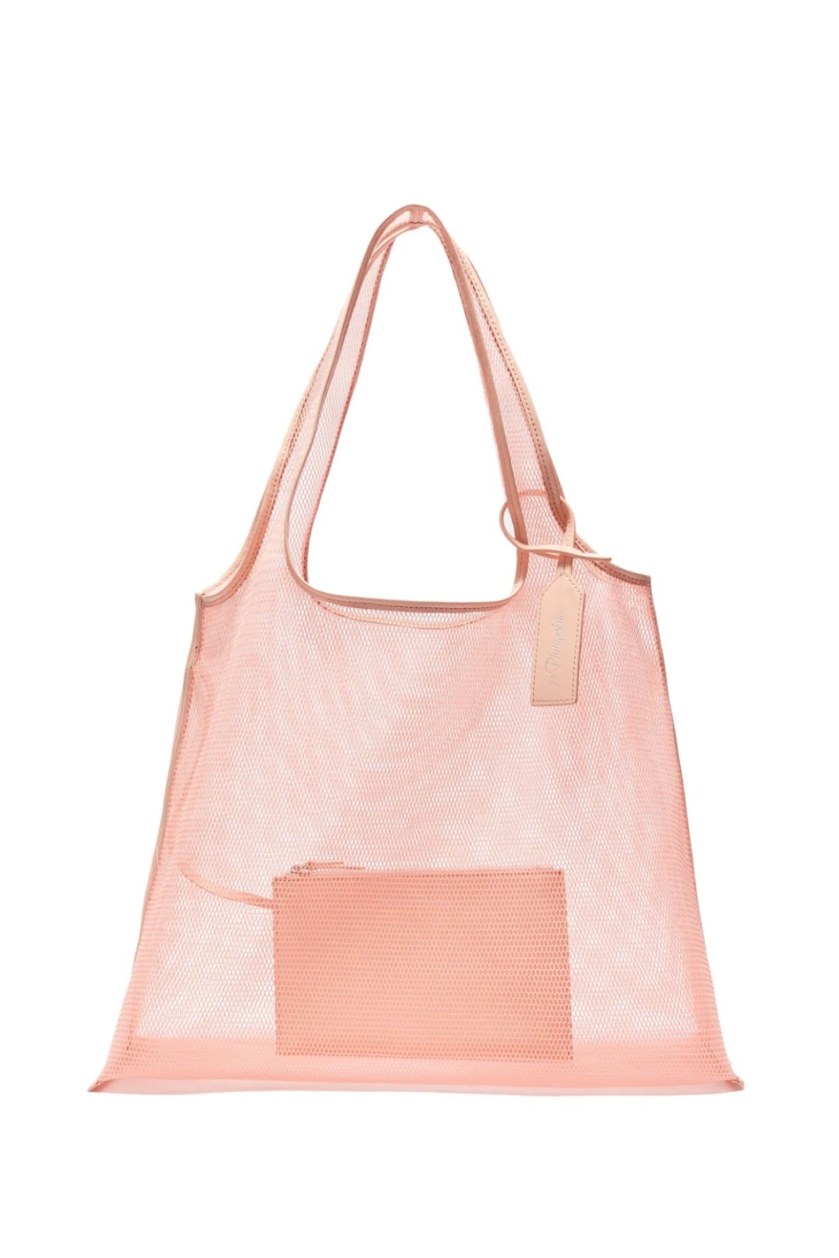 3.1 Phillip Lim Open-Top Mesh Tote Bag