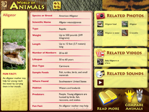 Multimedia Encyclopedia of Animals Excels as Learning Tool