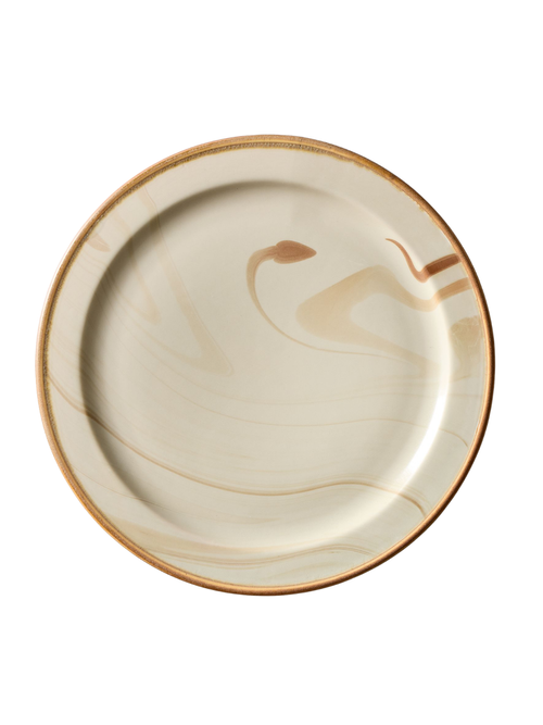 Lone Fox Faux Bois Dinner Plate Sets