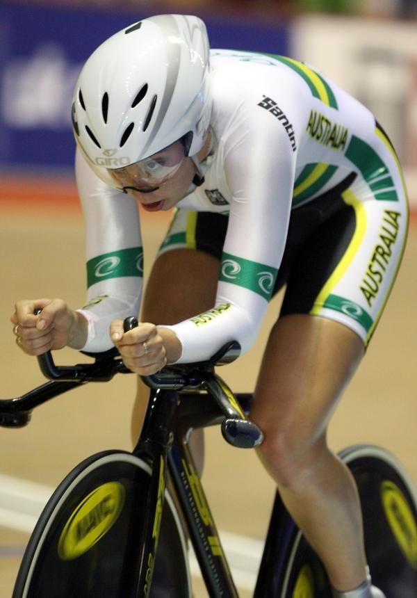 Josephine Tomic (Australia) focusses on the task at hand.
