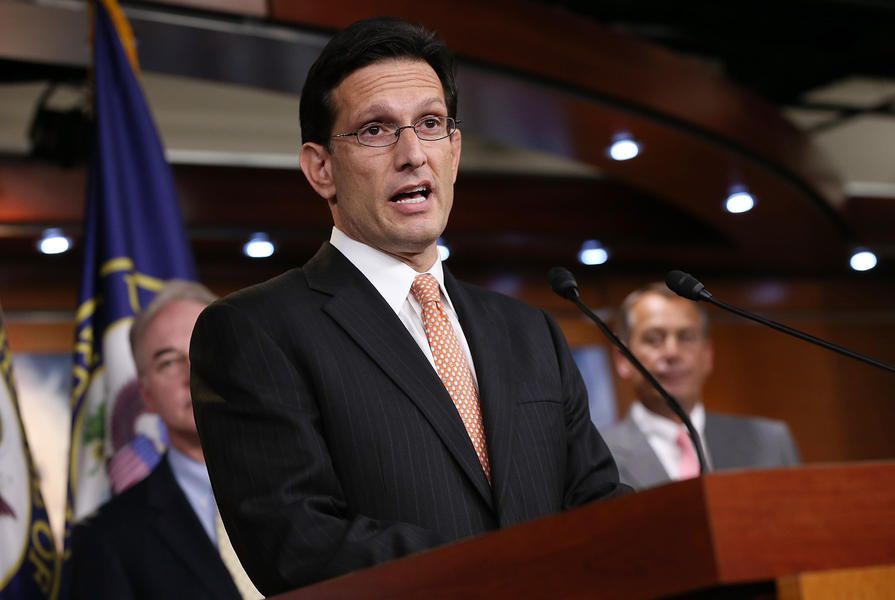 Cantor announces resignation as GOP Leader, endorses Kevin McCarthy