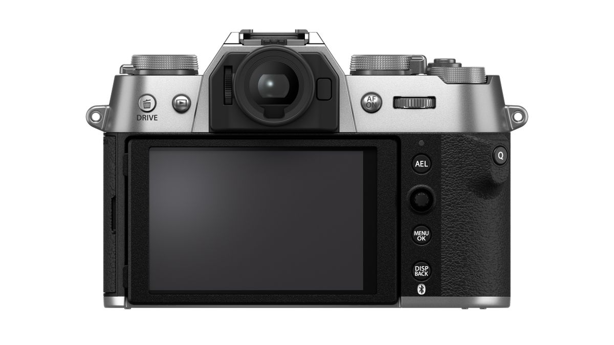 Fujifilm X-T50 against a white background