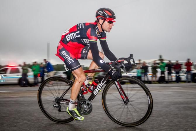 Cadel Evans (BMC) on the way to his win.