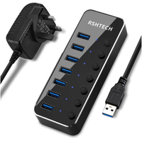 Rshtech seven-port USB 3.0 Data Hub:&nbsp;£31.99£21.18 at Amazon