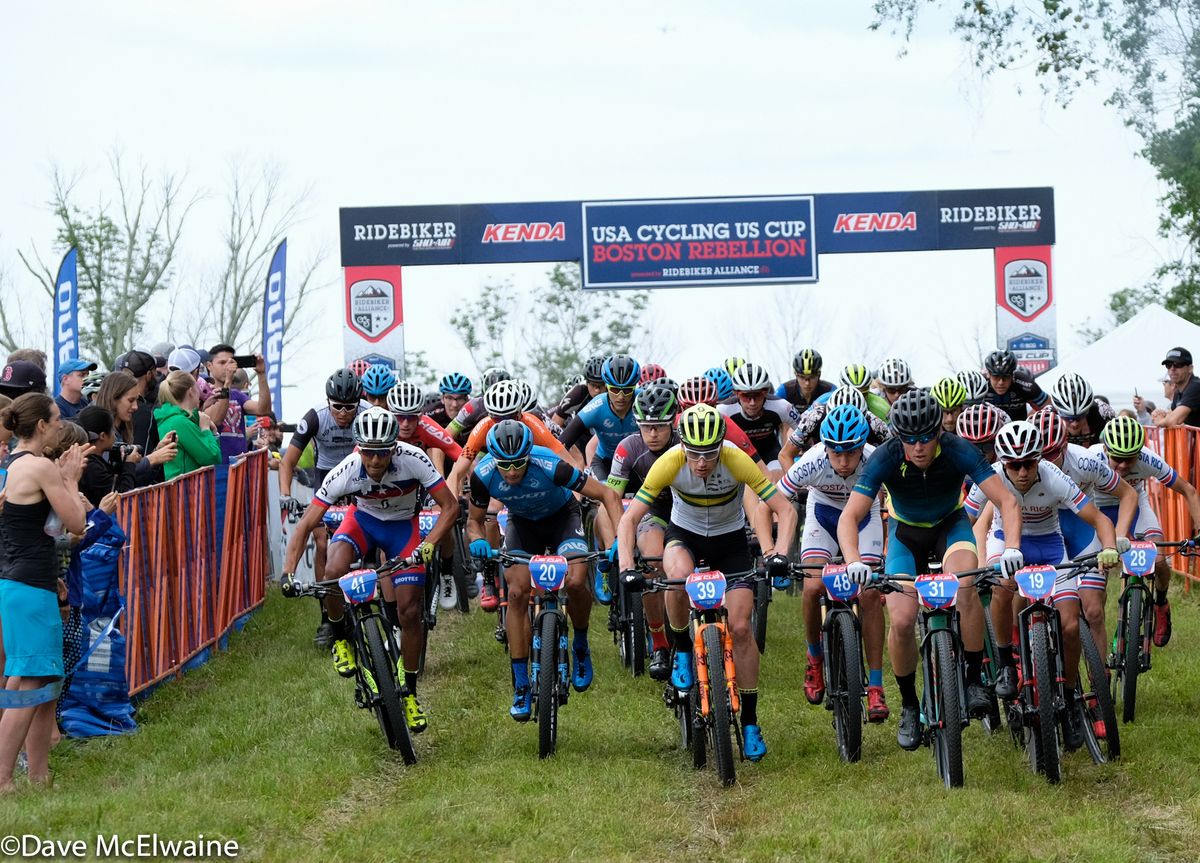 The Elite Men&rsquo;s start included 55 men