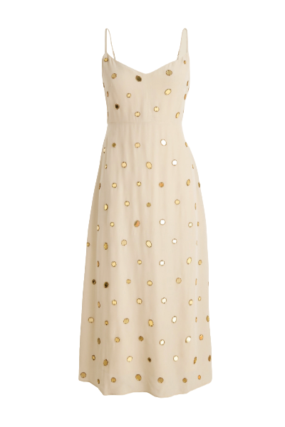 J.Crew, Collection Slip Dress With Mirror Embellishments