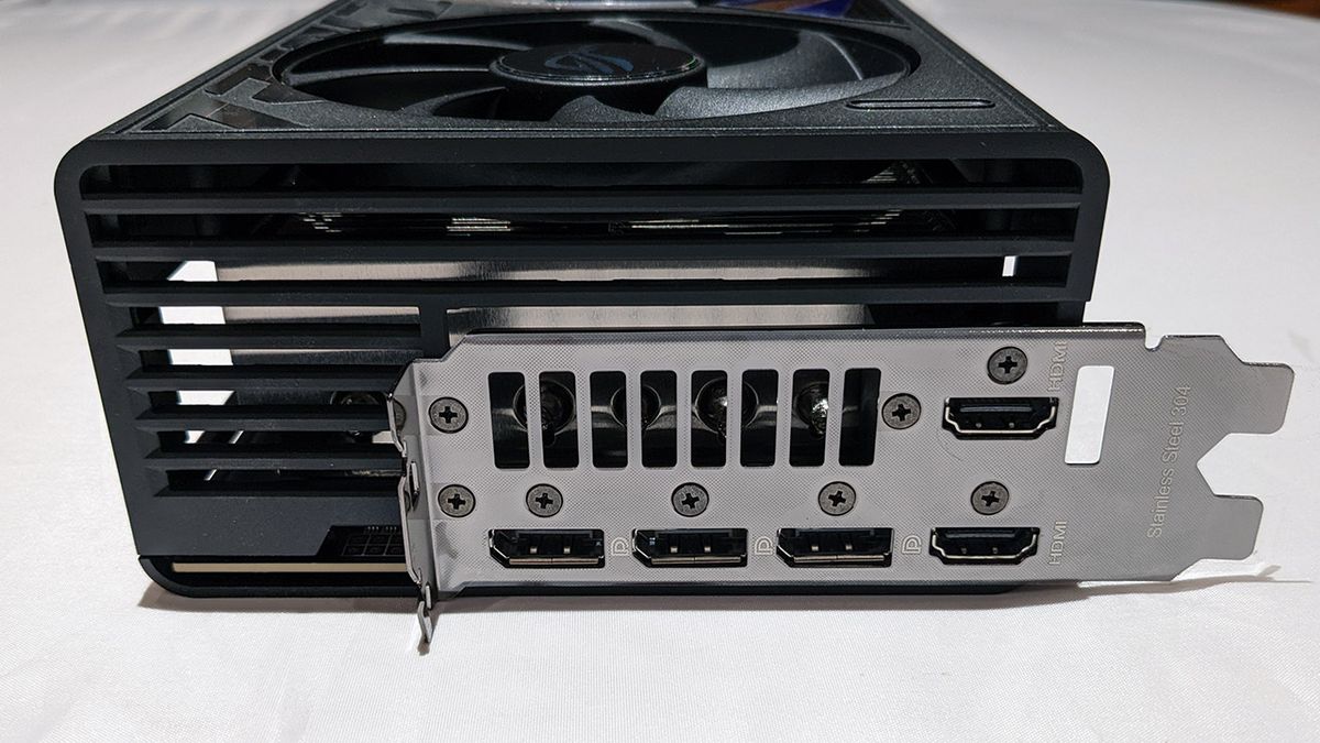 Asus ROG Strix GeForce RTX 4090 ports