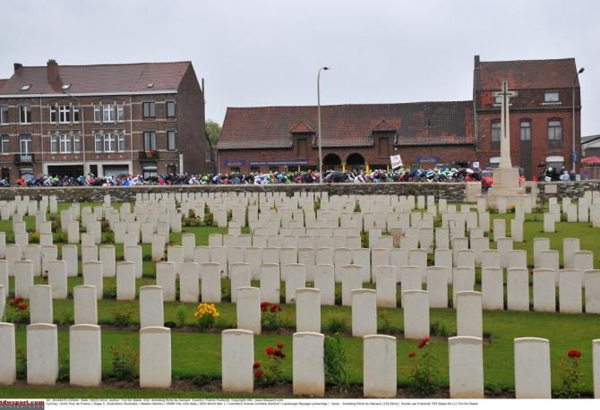A familiar sight in Ypres