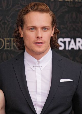 Sam Heughan plays Jamie Fraser in Outlander